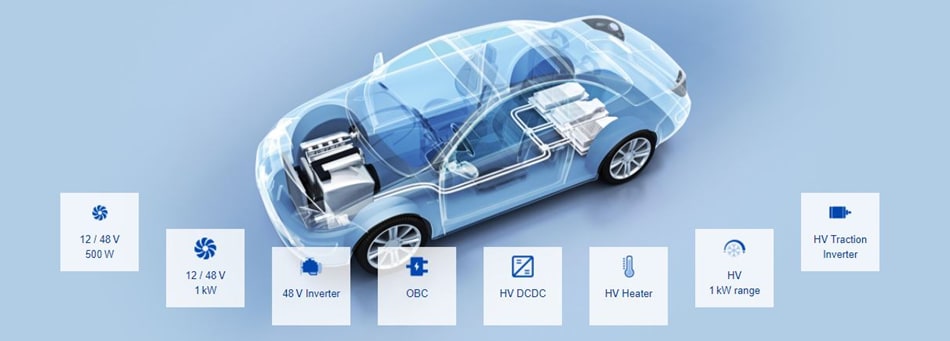 TDK コンデンサ（DC‑Link回路用）